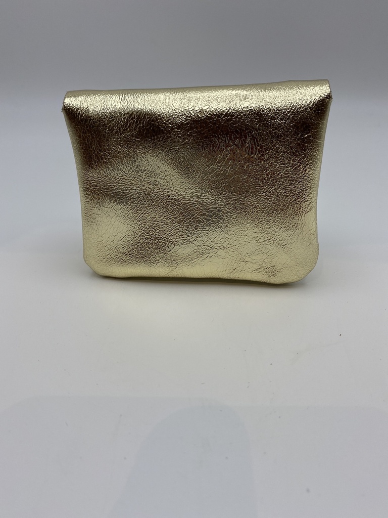 Portefeuille Cuir métalisé Doré [Portefeuille]