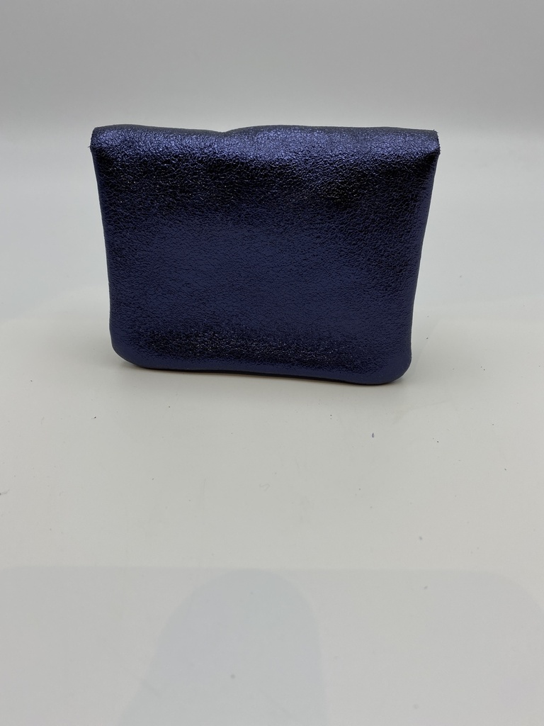 Portefeuille Cuir métalisé Bleu foncé [Portefeuille]