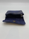 Portefeuille Cuir métalisé Bleu foncé [Portefeuille]