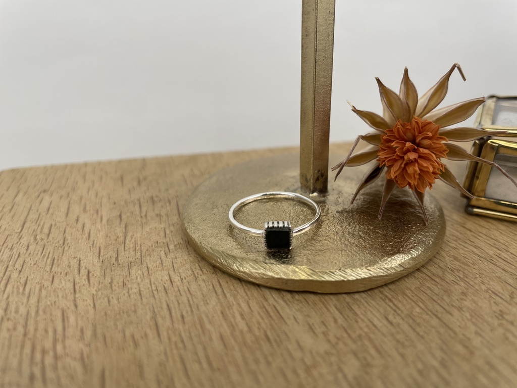 Bague Argent 925 & Onyx [1408]