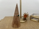 Bague Argent 925 & Agate verte [1416]