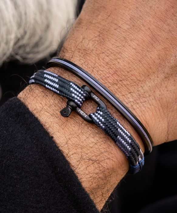 Vicious Vik Navy & Light Purple | Black - M [Bracelet]