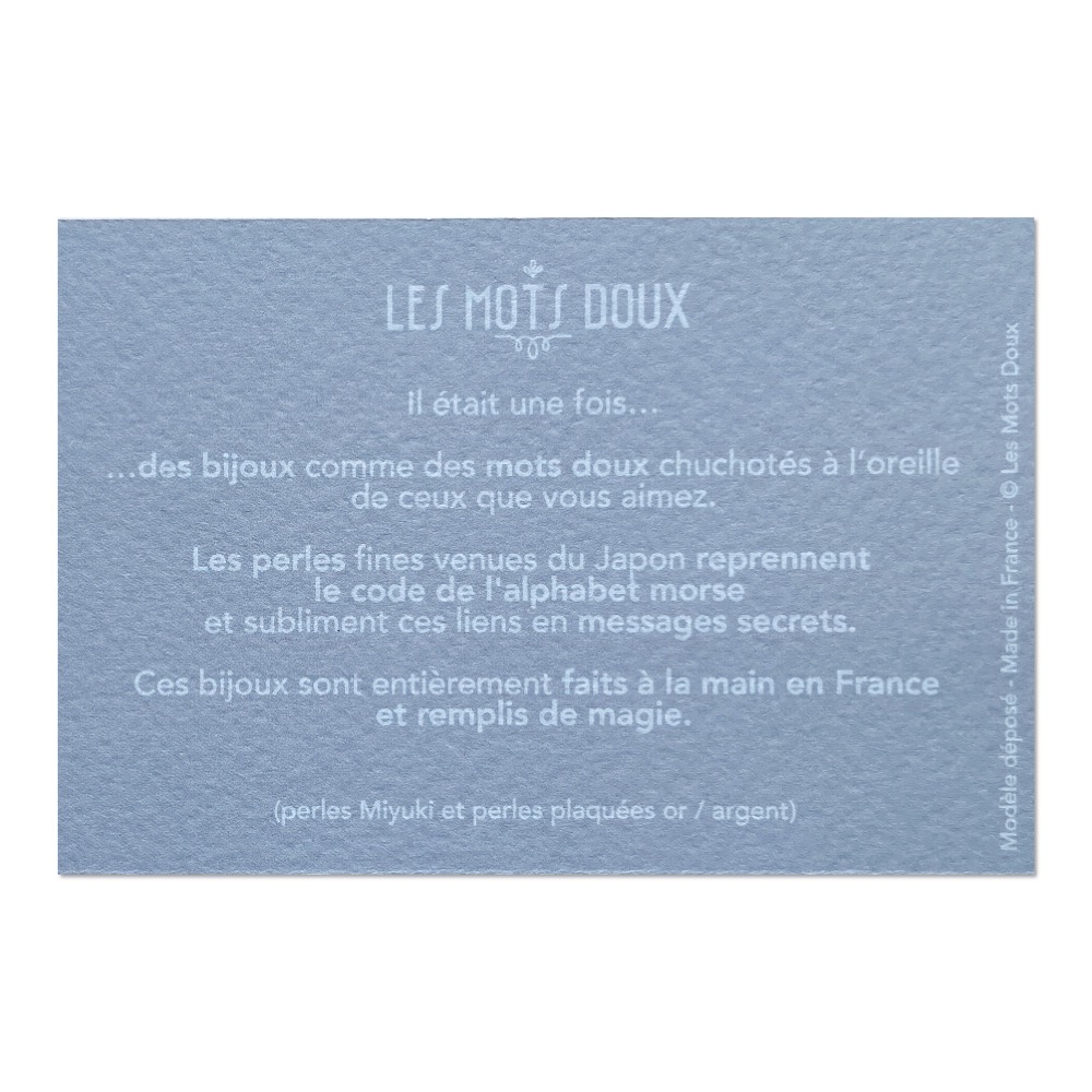 Bracelet Reves Bleu & Doré