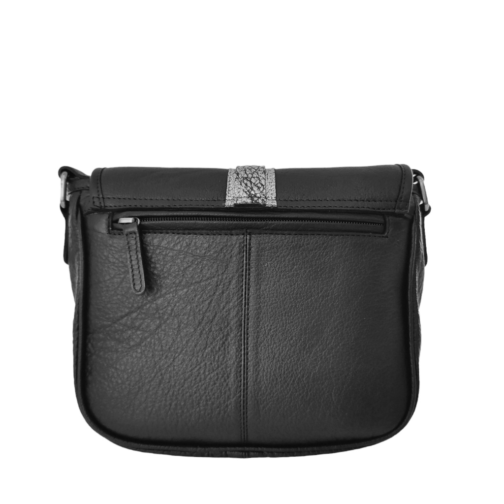 Besace Chloé En Cuir Buffle Argenté