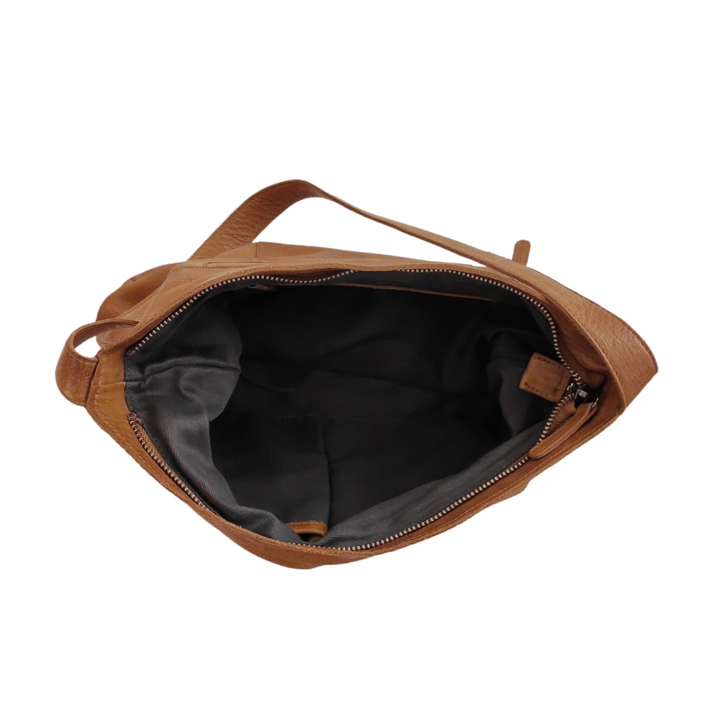 Sac En Bandoulière Olivia Cuir Vachette Cognac
