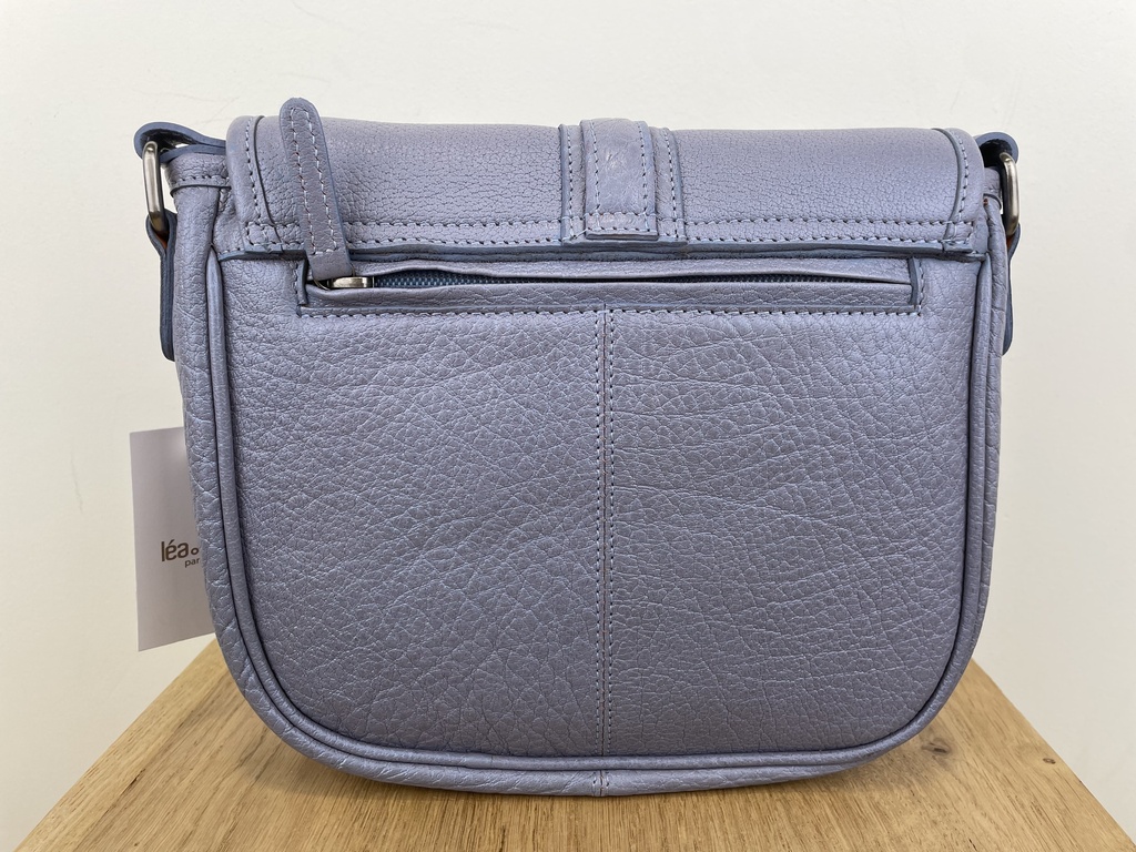 Besace Chloé En Cuir Buffle Lavande Métalisée