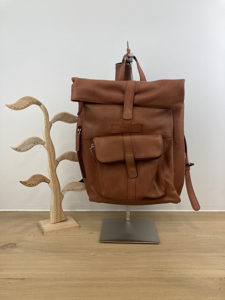 Backpack Messenger Cognac [Sac à Dos] 