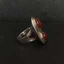 Bague Touareg Argent 925 & Cornaline [1468]