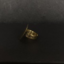 Bague Touareg dorée ajustable [0007]