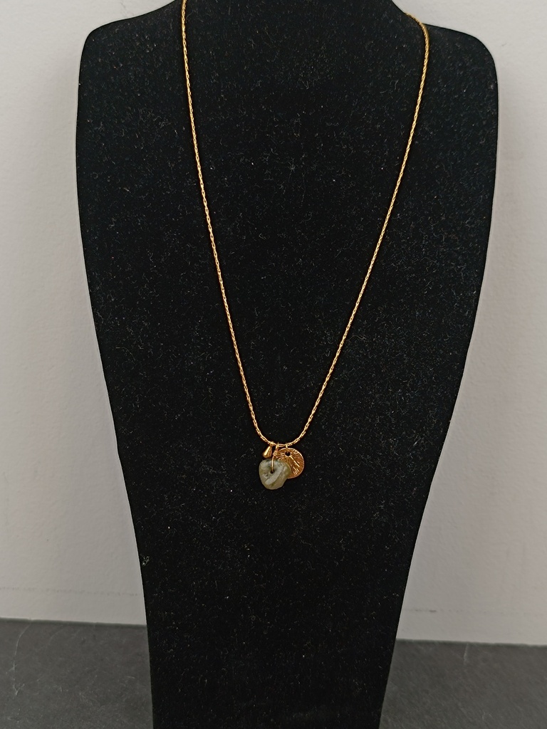 Collier 'Acapulco' Tourmaline verte claire