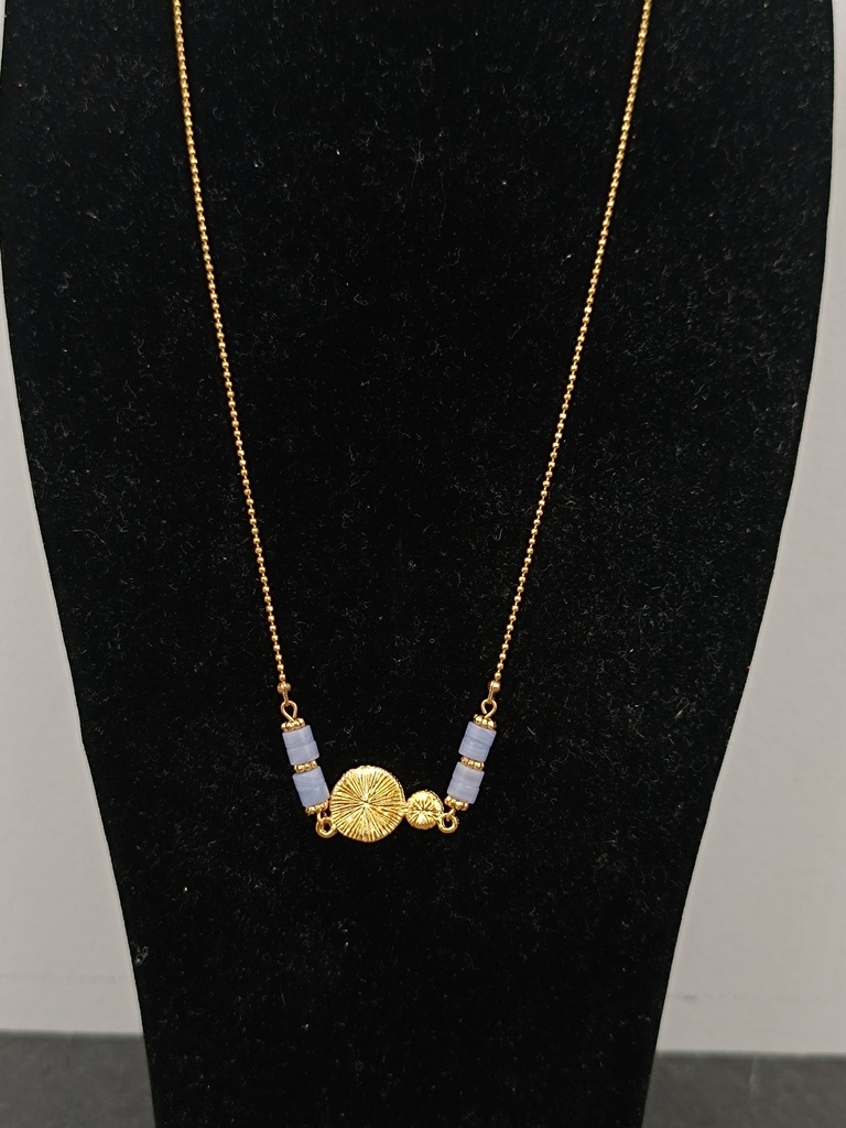 Collier 'Sunny' Calcedoine