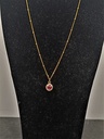 Collier 'Tilla' Grenat