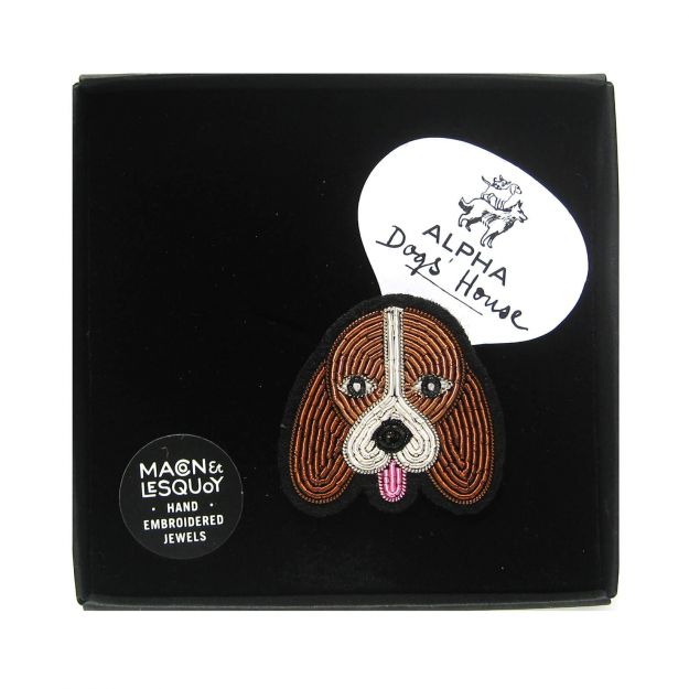 Broche 'Beagle'