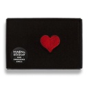 Broche 'Coeur Rouge'