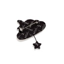 Broche 'Nuage or et Étoile'