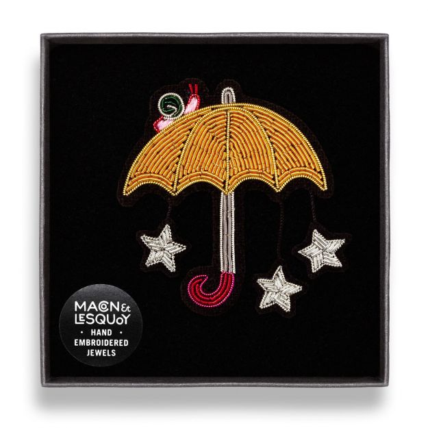Broche 'Paraplue Étoilé'