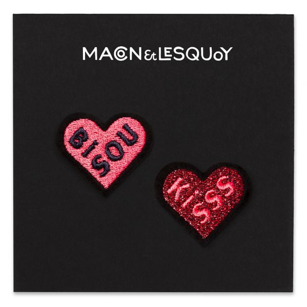 Écusson 'Bisous Kiss'
