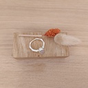 Bague Argent 925 & Quartz Rose [1523]