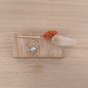 Bague Argent 925 & Quartz Rose [1524]