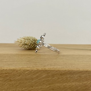 Bague Argent 925 & Pierres Naturelles [1836]