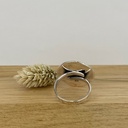 Bague Argent 925 & Corail Rouge [1846]