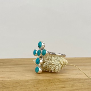 Bague Argent 925 & Turquoise [1863]