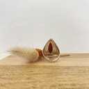 Bague Argent 925 & Corail Rouge [1891]