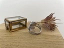 Bague Argent 925 & Topaze Bleue & Améthyste & Péridot & Citrine [2006]