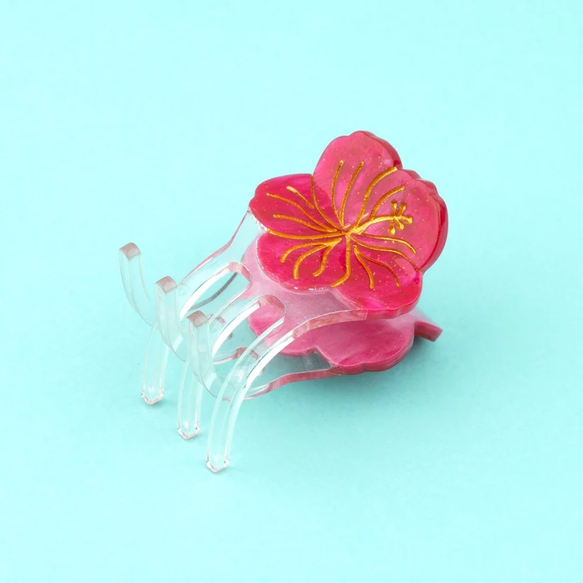 Mini pince à cheveux Hibiscus - Coucou Suzette