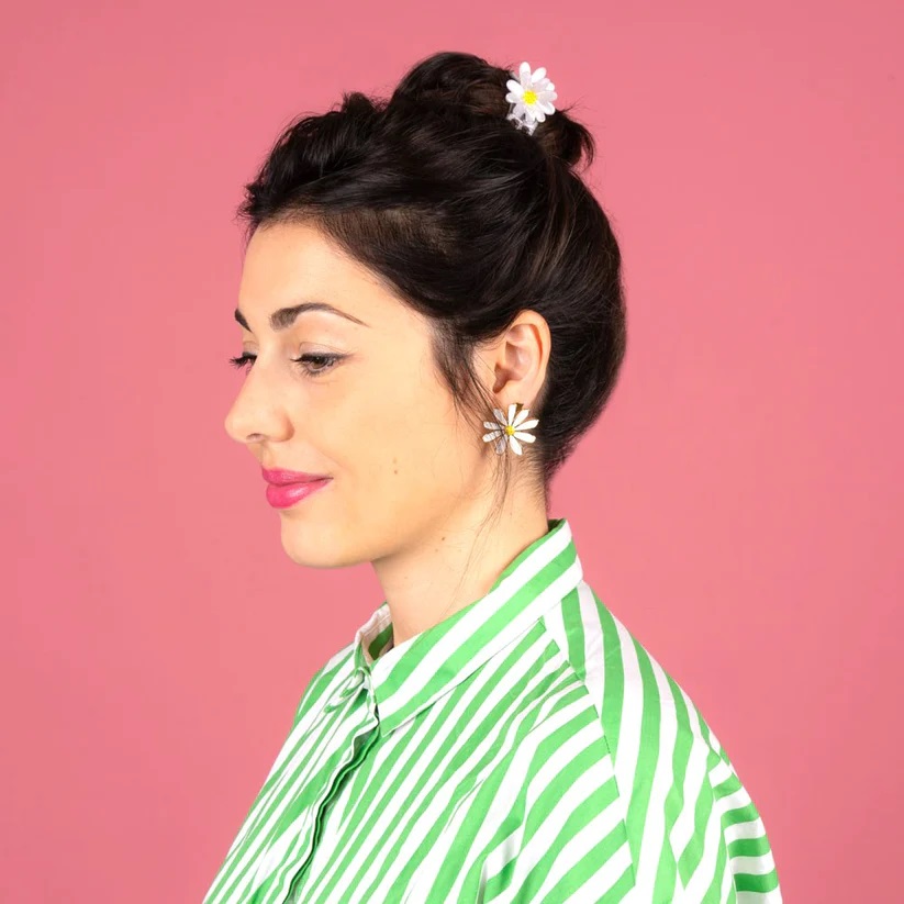Mini pince à cheveux Pâquerette - Coucou Suzette