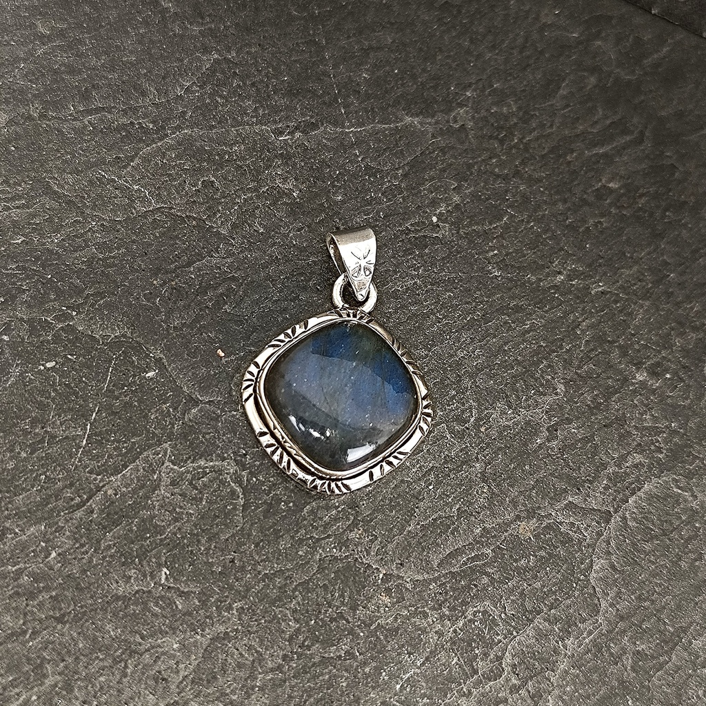 Pendentif Argent 925 & Labradorite