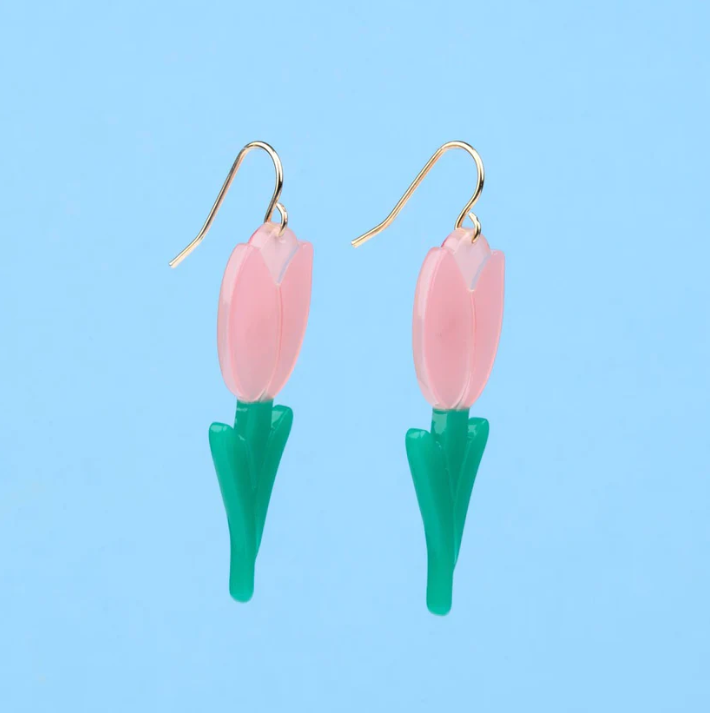 Boucles d'oreilles Tulipe - Coucou Suzette