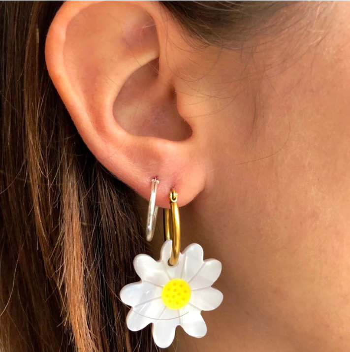 Boucles d'oreilles Pâquerette - Coucou Suzette