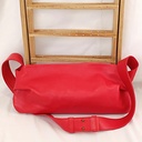 Sac à main 'Banane' Rouge [0025]