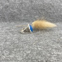 Bague Argent 925 & Calcédoine Bleue [2257]