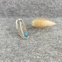 Bague Argent 925 & Turquoise [2258]