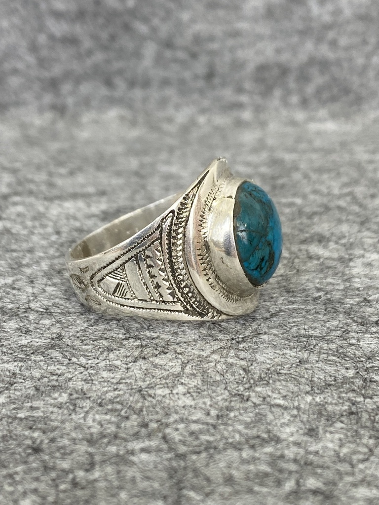 Bague Argent 925 & Turquoise [2271]
