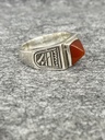Bague Argent 925 & Cornaline [2284]