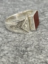 Bague Argent 925 & Cornaline [2305]