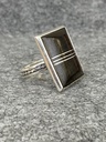 Bague Argent 925 & Ebène [2316]