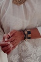 Bracelet Constantinople 7 Rangs - Perles Miyuki Absinthe [Bracelet]