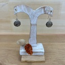 Boucles d'Oreilles - Argent 925 & Labradorite [1356]