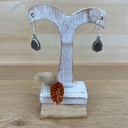 Boucles d'Oreilles - Argent 925 & Labradorite [1364]