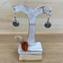 Boucles d'Oreilles - Argent 925 & Labradorite [1365]