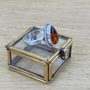 Bague - Argent 925 & Ambre [2478]