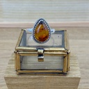 Bague - Argent 925 & Ambre [2478]