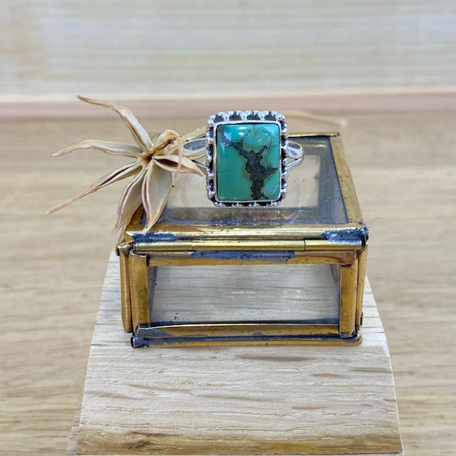 Bague - Argent 925 & Turquoise [2482]