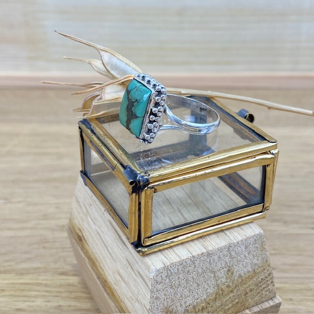 Bague - Argent 925 & Turquoise [2482]