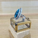 Bague - Argent 925 & Turquoise [2486]