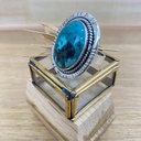 Bague - Argent 925 & Turquoise [2493]